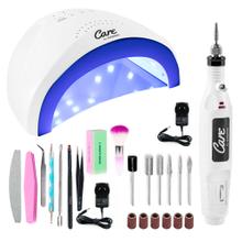 Kit Manicura Torno T202 Cabina Uv Led Ledsun Plus Gadnic Gadnic