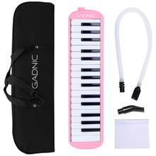 Flauta Melódica Gadnic Piano 32 Teclas  Accesorios
