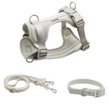 Arnés Pechera + Collar + Correa Gadnic PVC Tela Oxford Para Perro