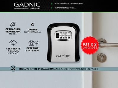 2x Caja Fuerte Para Llaves GADNIC E1 Gadnic
