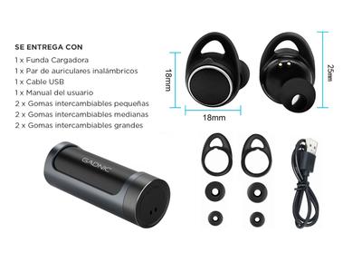 Auriculares Bluetooth Gadnic A550 In Ear Bidcom