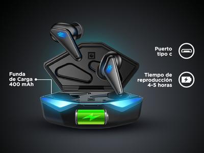 Auriculares Bluetooth Gadnic Auricular Gadnic Gadnic Audifonos