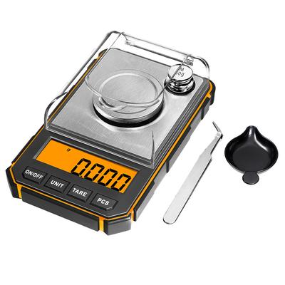Balanza De Precisión Miligramos Gadnic 0001 Gramos A 50 Gramos