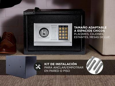 Caja Fuerte Digital Gadnic E25 Gadnic
