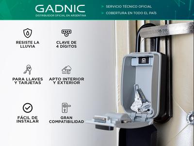 Caja de Seguridad Portátil Gadnic Para Llaves Apta Exterior Bidcom