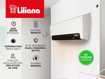 Caloventor Split Liliana Turbo Calefactor Tipo Split