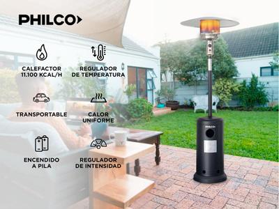 Estufa Hongo Calefactor Exterior a Gas 11100 kcalh Philco