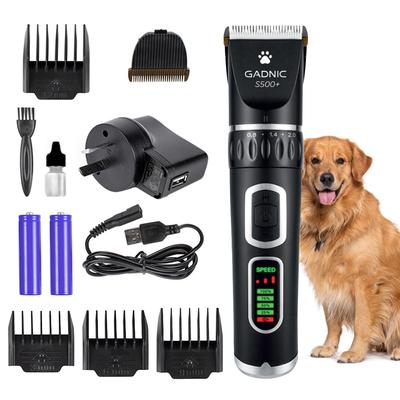 perro cortadora de pelo con accesorios
