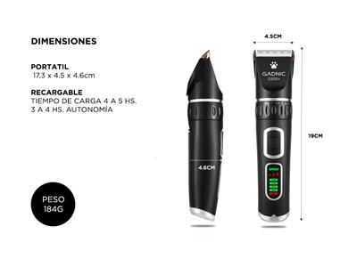 Maquina Cortar Pelo Perros Profesional Maquina Profesional Para