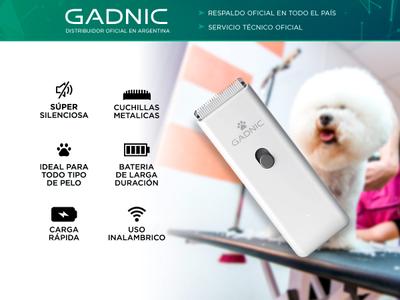 Maquina Para Rasurar Perros Gatos Gadnic Accesorios de Aseo Gadnic