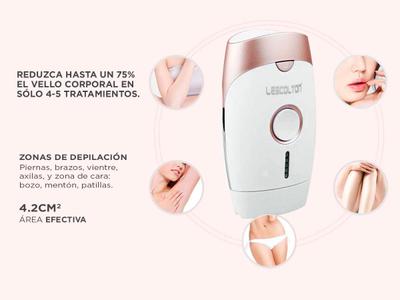 Depiladora Láser Lescolton T002 Niveles 36w Filtro UV Bidcom