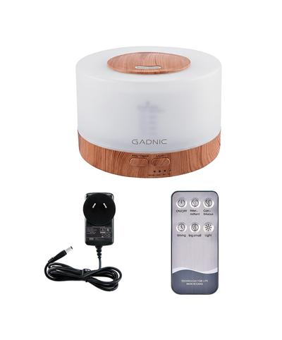 Difusor de Aromaterapia 500ML con 14 Colores LED Máquina de Aroma