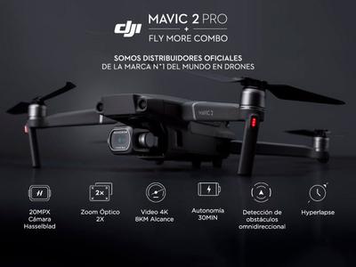 Drone DJI Mavic Pro Fly More Combo Cámara Hasselblad 4K Ejes