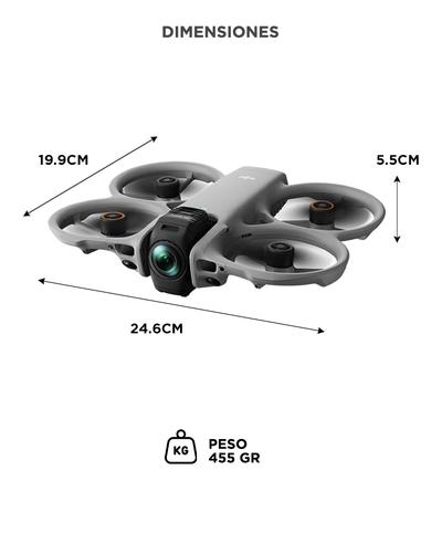 Dron DJI Avata 360 Con Cámara 8K 360° | Incluye RC 2 Con Pantalla | FPV Profesional Con Estabilizador Virtual
