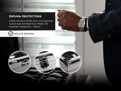 Estuche Organizador Gadnic ER19 de Relojes Espacios Gadnic