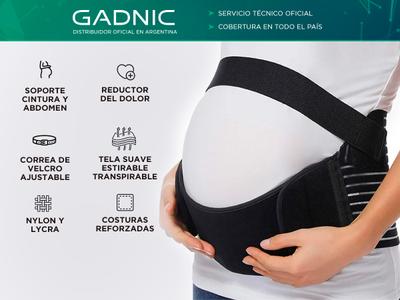 Faja Maternal Para Embarazo Gadnic Soporte de Embarazadas Bidcom