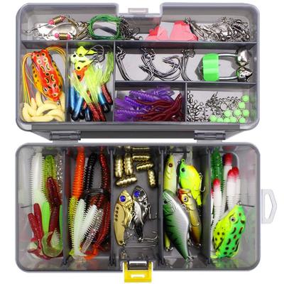 Kit Accesorios de Pesca Gadnic 168 Piezas Caja Gadnic