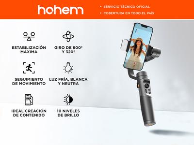 Estabilizador para Celular Hohem iSteady Mobile Kit Gimbal