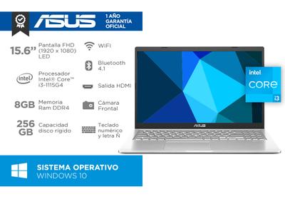 Notebook Asus X515EA Intel Core i3 8gb ssd 256gb Windows 10