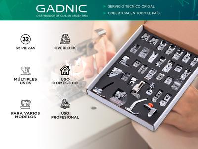 Kit De Prensatelas Para Máquina De Coser - 32 Piezas, Para Brother, Singer Y Multifuncionales, Incluye Pie Para Cremallera, Cordón, Bordado Y Más