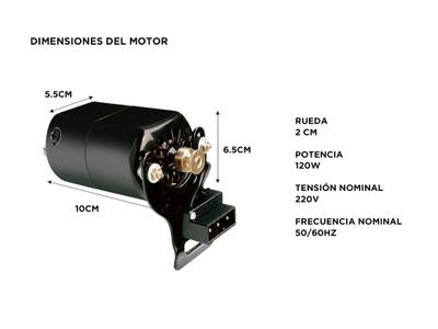 Motor Y Pedal Para Maquina De Coser Gadnic Máquinas Domésticas