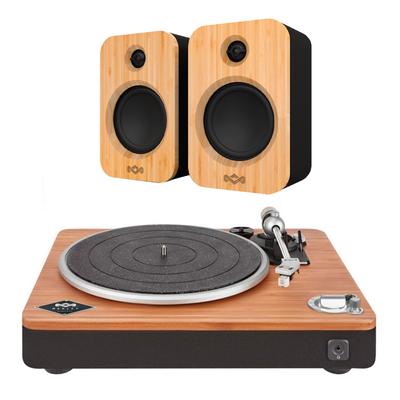 Kit Tocadiscos Inalambrico House Of Marley Stirt It Up Parlante Get  Together Duo Bidcom