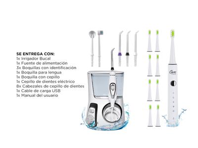 Kit Irrigador Bucal Gadnic Cepillo De Dientes Eléctrico Gadnic