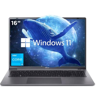 Notebook Acer Aspire Lite 16 Intel Core i3 8GB RAM 512GB SSD Bidcom