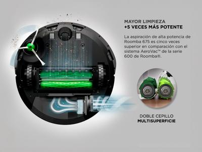Aspiradora Robot Irobot Roomba E5 Navegación inteligente Bidcom