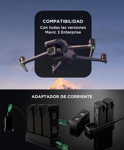 Kit Dron DJI Mavic Thermal Baterias Alto Vuelo Inteligente
