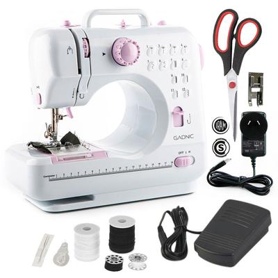 Máquina de Coser Gadnic SW3000 12 Puntadas Pie Falso Overlock