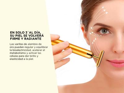 Masajeador Facial Eléctrico Antiarrugas Gadnic