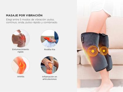 Masajeador de Rodillas Gadnic OLSIY77 Con Almohadilla Térmica Bidcom