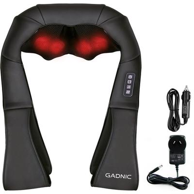 Masajeador Gadnic Cedro Cervical Nodos Shiatsu Terapia de Calor
