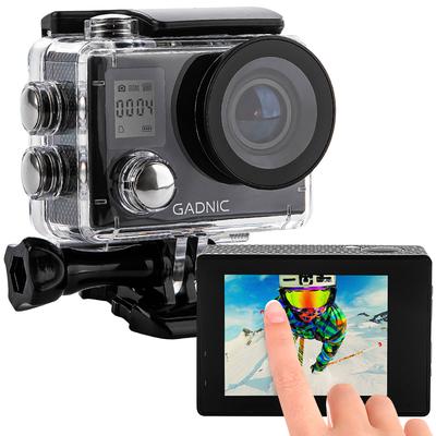 Cámara Deportiva Gadnic SX10 4K 16Mpx Pantalla Touch Batería Extra