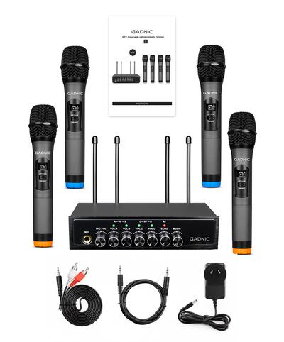 Micrófono Inalambrico Profesional Gadnic BT408 Bluetooth UHF Gadnic
