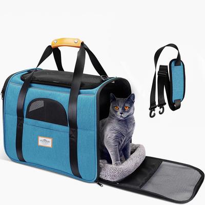 Bolso Transportador Para Mascotas South Port Con Correa Bidcom