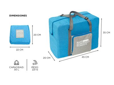 Bolso Plegable para Viaje South Port Equipaje de Mano