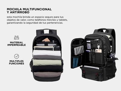 Mochila Expansible Gadnic De Viaje Impermeable Gadnic