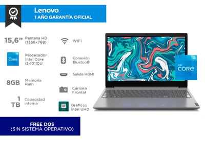 Notebook Lenovo V15 IML Intel Core I3 Ram 8GB 1TB