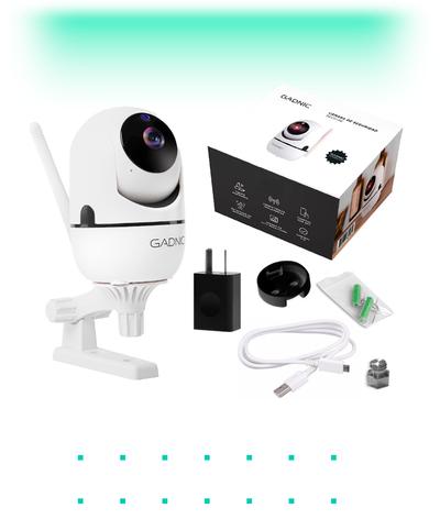 Cámara de Seguridad IP GADNIC Visión Nocturna HD Control por App
