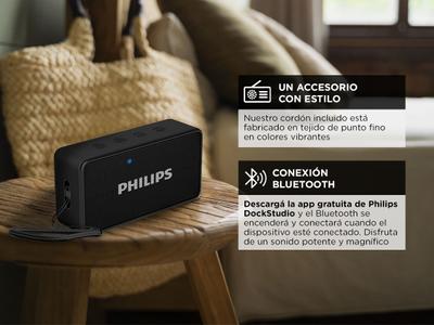 Parlante Bluetooth Philips BT60BK/77 Bidcom