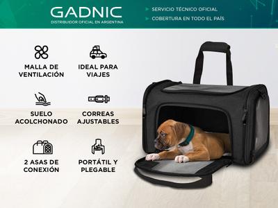 Bolso Transportador Pequeñas Mascotas Gadnic JAU04 Viajes Auto