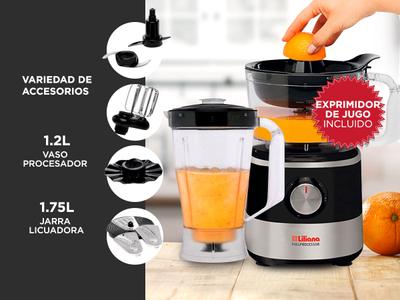 Licuadora Jarra Multiprocesadora Liliana Procesadora Liliana