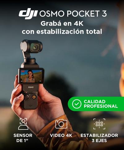 Osmo Pocket DJI Combo Estándar Bidcom