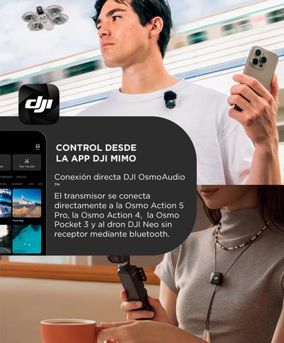 DJI Mic Mini (2 TX RX Estuche De Carga) Bidcom