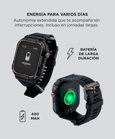 Smartwatch Reloj Deportivo Gadnic Android Resistente Al Agua Gadnic