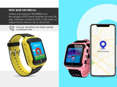 Reloj Telefono Inteligente para Ninos
