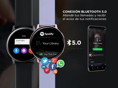 Smartwatch Samsung Galaxy Active R830 40mm 4gb Bluetooth Sumergible  50mt