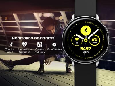 Smartwatch Samsung Galaxy Active R830 40mm 4gb Bluetooth